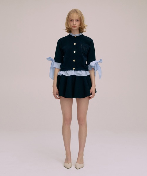 カーディガン PAPILLON ATTACHED CARDIGAN レディースの画像