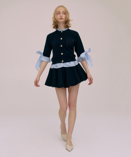カーディガン PAPILLON ATTACHED CARDIGAN レディースの画像