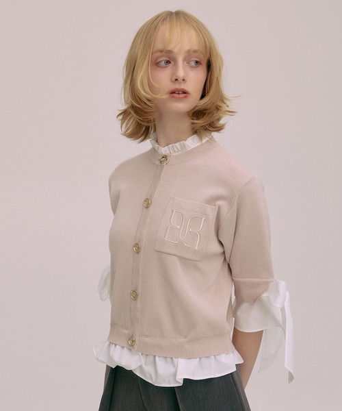 カーディガン PAPILLON ATTACHED CARDIGAN レディースの画像