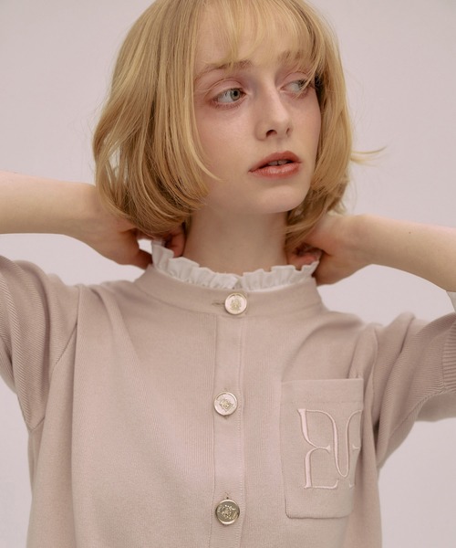 カーディガン PAPILLON ATTACHED CARDIGAN レディースの画像