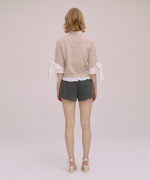 カーディガン PAPILLON ATTACHED CARDIGAN レディースの画像