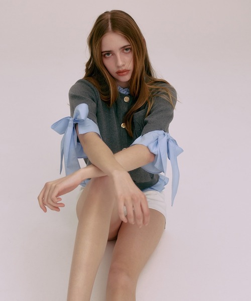 カーディガン PAPILLON ATTACHED CARDIGAN レディースの画像