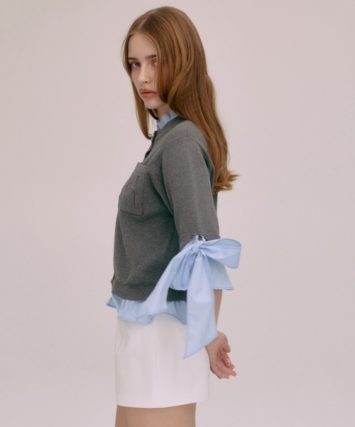 カーディガン PAPILLON ATTACHED CARDIGAN レディースの画像