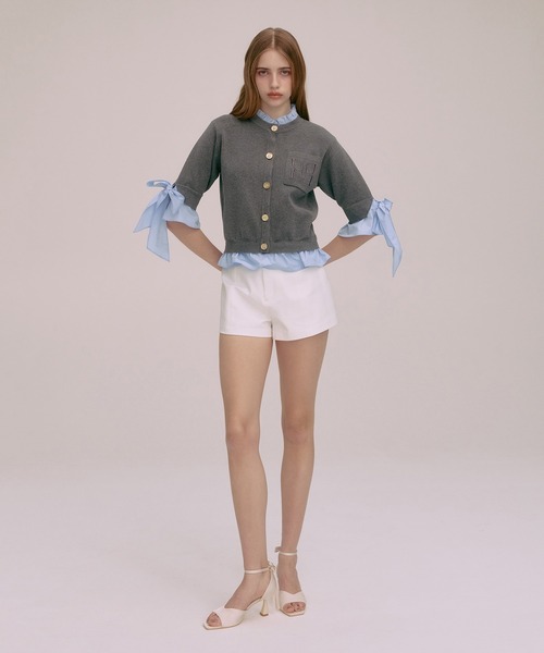 カーディガン PAPILLON ATTACHED CARDIGAN レディースの画像