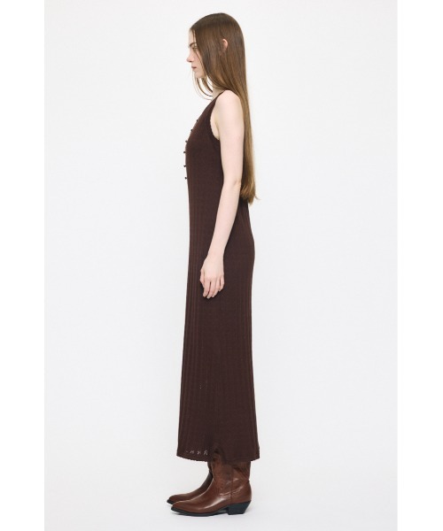 MOUSSY（マウジー） ワンピース OPEN WORK KNIT ドレス : ZOZOTOWN