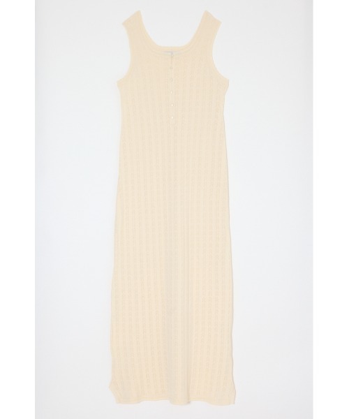 MOUSSY（マウジー） ワンピース OPEN WORK KNIT ドレス : ZOZOTOWN