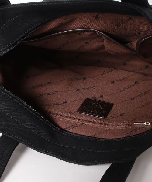 「BEVERLY HILLS POLO CLUB」 トートバッグ FREE ブラック レディース_画像4