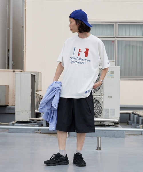 Russell Athletic（ラッセル アスレティック） ワイドパンツ ハーフ
