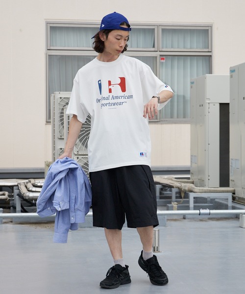Russell Athletic（ラッセル アスレティック） ワイドパンツ ハーフ
