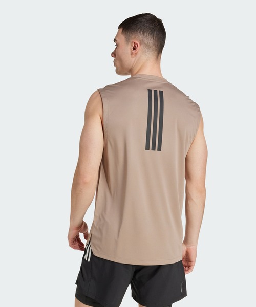 adidas（アディダス） タンクトップ スリーストライプス プライム 