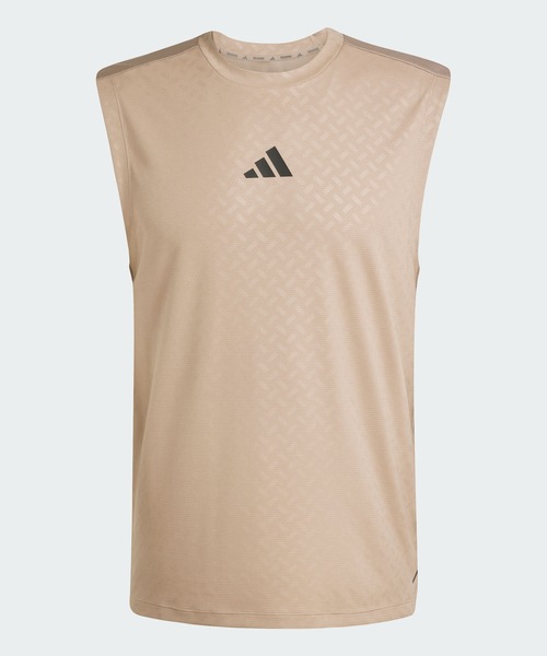 adidas（アディダス） タンクトップ スリーストライプス プライム