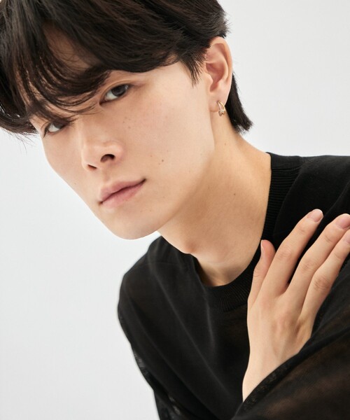 Jouete（ジュエッテ） フープ ピアス ダブルフープピアス ジルコニア