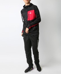 Lazar ジャージ セットアップ 胸ポケット切替ハイスタンド