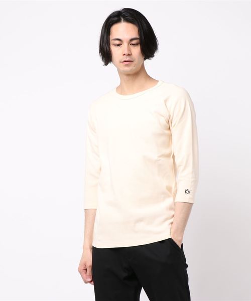 tシャツ スーパーヘビーリップル7分袖TEE メンズ | KRIFF MAYER | 07