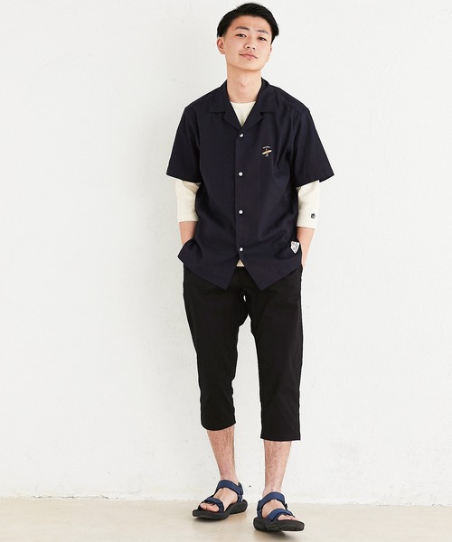 tシャツ スーパーヘビーリップル7分袖TEE メンズ | KRIFF MAYER | 20