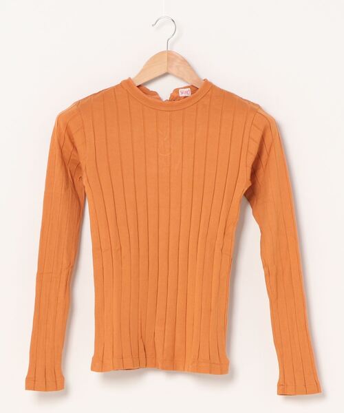 tシャツ 「YOUNG ＆ OLSEN The DRYGOODS STORE」/ BROAD RIB CREW NECK LS レディース メンズ YOUNG & OLSEN The DRYGOODS STORE】/BROAD RIB CREW NECK（T