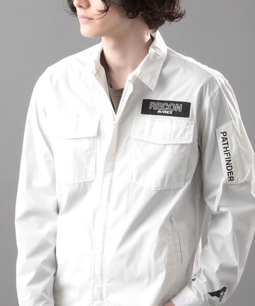 大得価HOT シャツ LS ZIP SHIRT AF / アヴィレックス / AVIRE ZOZOTOWN PayPayモール店 - 通販 - PayPayモール ブラウス ロングスリーブ ジップ シャツ/ 人気SALE正規品