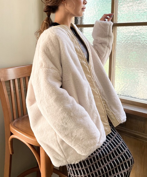 アウター リバーシブルキルティングジャケット|ZOZOTOWN PayPayモール店|01