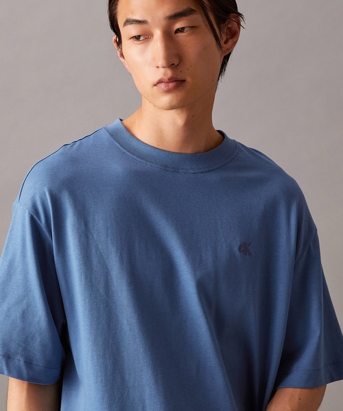   JEANS カルバンクライン クルーネックTシャツ Amazon | [Calvin Klein Jeans(カルバン クライン ジーンズ)] カルバン