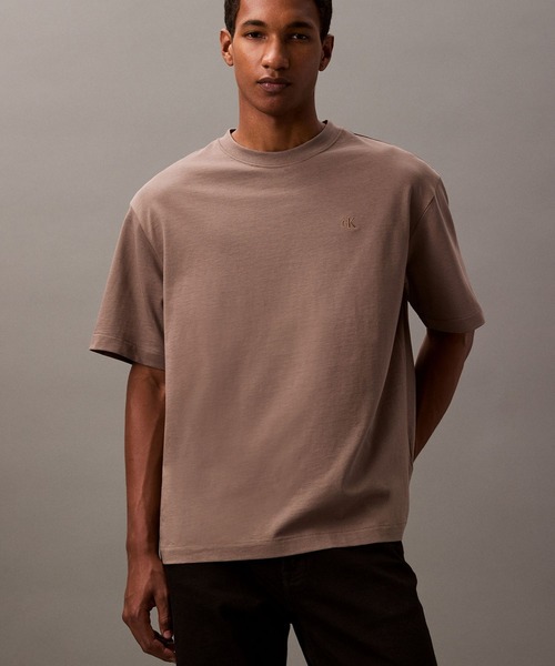   JEANS カルバンクライン クルーネックTシャツ Amazon | [Calvin Klein Jeans(カルバン クライン ジーンズ)] カルバン