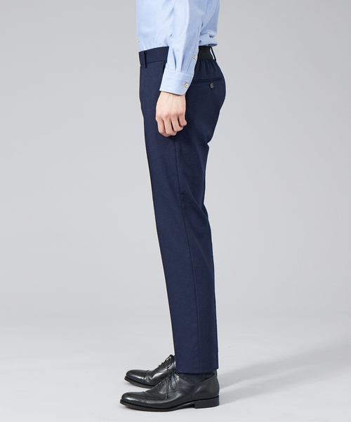 アバハウス（ABAHOUSE）/【セットアップ対応】RIRANCHA ランダムマットストレッチ スラックスパンツ ABAHOUSE（アバハウス） スラックス 「セットアップ対応」RIRANCHA