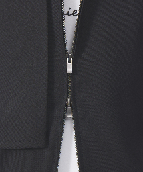 ABAHOUSE GRAY ブルゾン アウター 「セットアップ対応」ポリカルゼ