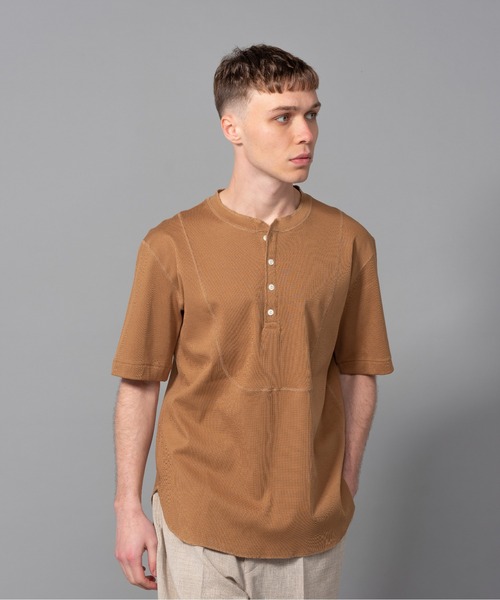 MR.OLIVE tシャツ ハニカム ライトサーマル / クラシック ヘンリー