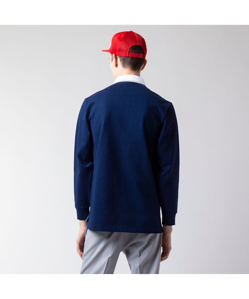LACOSTE ポロシャツ ヘリテージワッペンラガーシャツ メンズ