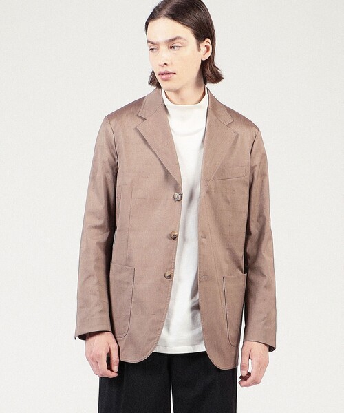 CABaN シルクネップストレッチ 3Bジャケット｜トゥモローランド