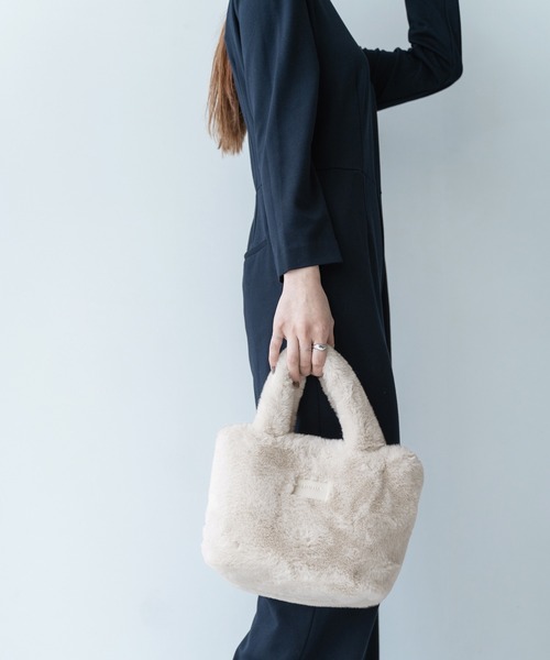 トートバッグ バッグ MURUA(ムルーア)ミニトートバッグ / エコファー  