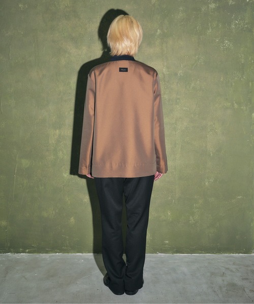 N'enuphar ブルゾン アウター オレリーマティゴ 鴨の美 刺繍柄ワッペン