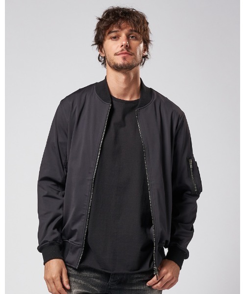 wjk MA-1ジャケット ブラック サイズS wjk ma1 ma-1 MA-1 メンズ : ZOZOTOWN Yahoo!店 - 通販 - Yahoo