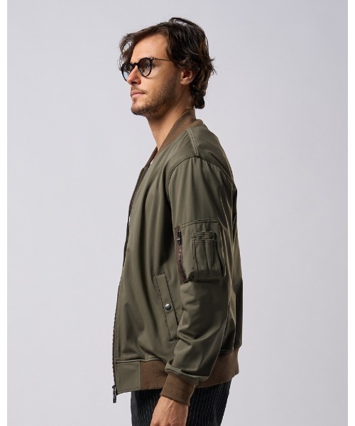 WJK ダークブラウン MA-1ジャケット Mサイズ wjk ma1 ma-1 MA-1 メンズ : ZOZOTOWN Yahoo!店 - 通販 - Yahoo
