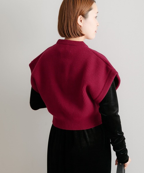 ベスト ジレ 「別注」ROUTINE×URBAN RESEARCH　WOOL KNIT VEST レディース URBAN RESEARCH ベスト ジレ 「別注」ROUTINE×URBAN RESEARCH