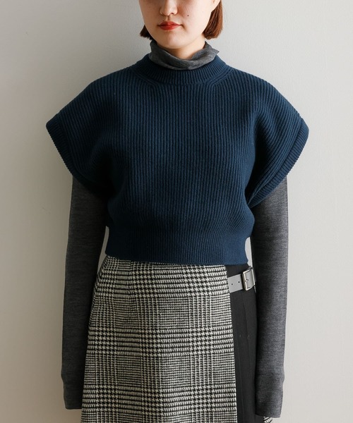 ベスト ジレ 「別注」ROUTINE×URBAN RESEARCH　WOOL KNIT VEST レディース URBAN RESEARCH ベスト ジレ 「別注」ROUTINE×URBAN RESEARCH