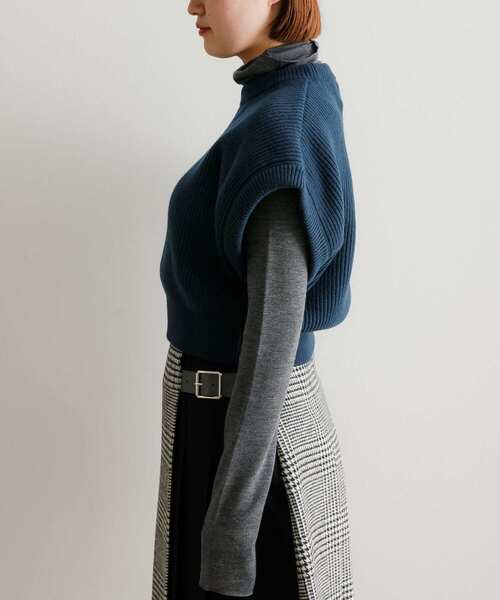 ベスト ジレ 「別注」ROUTINE×URBAN RESEARCH　WOOL KNIT VEST レディース URBAN RESEARCH ベスト ジレ 「別注」ROUTINE×URBAN RESEARCH