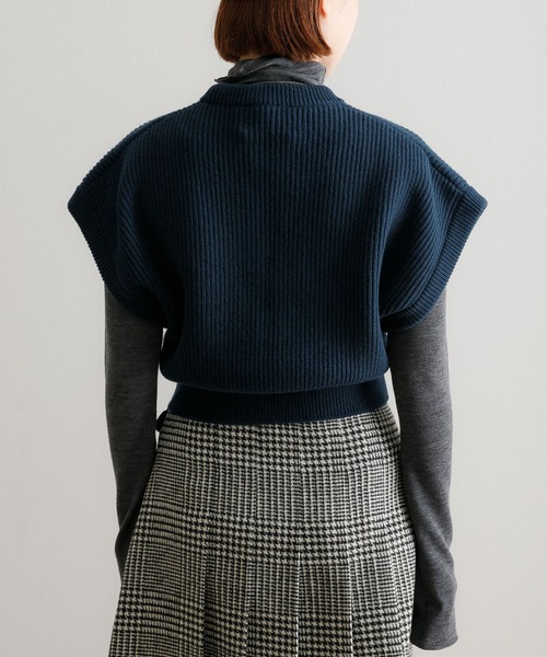 ベスト ジレ 「別注」ROUTINE×URBAN RESEARCH　WOOL KNIT VEST レディース URBAN RESEARCH ベスト ジレ 「別注」ROUTINE×URBAN RESEARCH