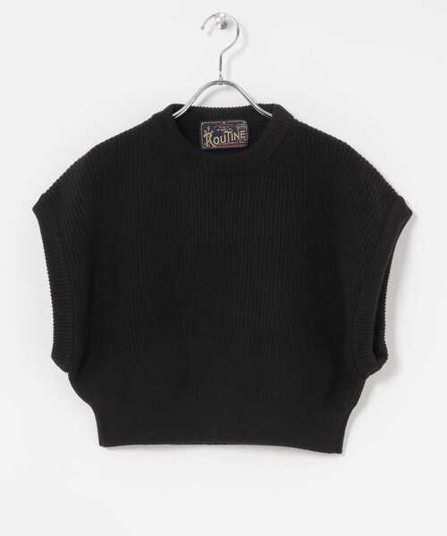 ベスト ジレ 「別注」ROUTINE×URBAN RESEARCH　WOOL KNIT VEST レディース URBAN RESEARCH ベスト ジレ 「別注」ROUTINE×URBAN RESEARCH