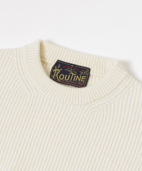 ベスト ジレ 「別注」ROUTINE×URBAN RESEARCH　WOOL KNIT VEST レディース URBAN RESEARCH ベスト ジレ 「別注」ROUTINE×URBAN RESEARCH