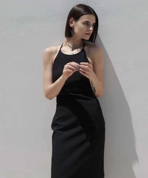 JOSE MOON ワンピース T STRAP BACK OPEN DRESS/Tストラップ