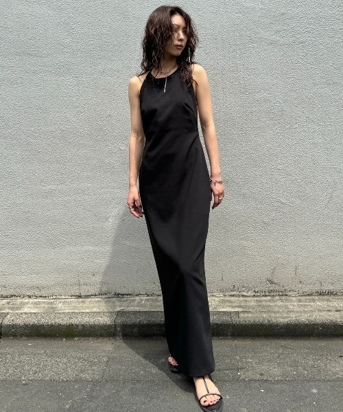 SHEER EMBROIDERY DRESS/シアーエンブロイダリードレス