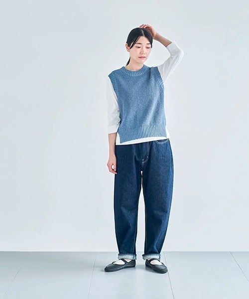 HAU（CLASKA） ベスト ジレ ニットベスト cotton vintage