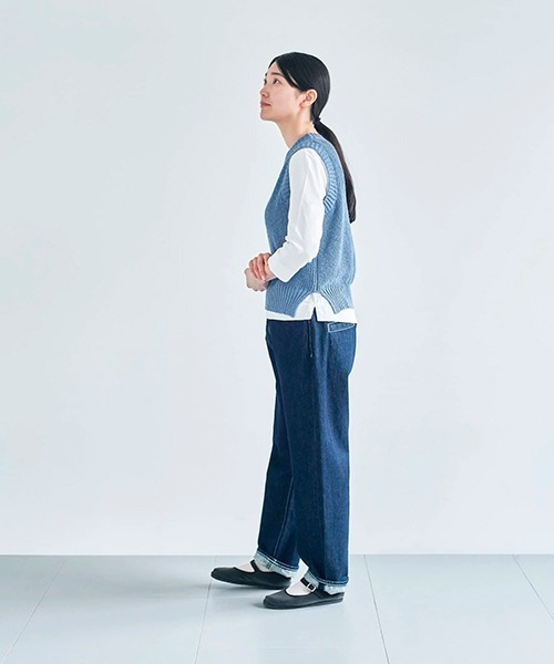 HAU（CLASKA） ベスト ジレ ニットベスト cotton vintage