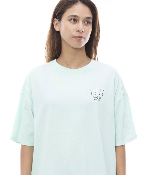 BILLABONG tシャツ レディース SOFT CLEAN LOGO LOOSE TEE T
