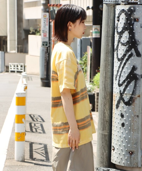 Liberaiders tシャツ Liberaiders/リベレイダース BORDER TIEDYE