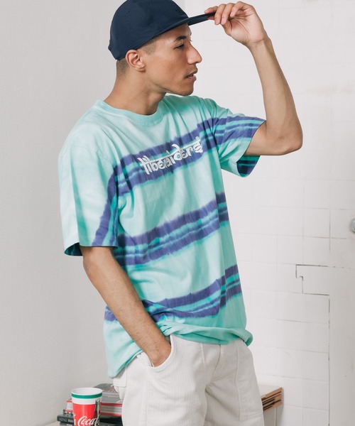 Liberaiders tシャツ Liberaiders/リベレイダース BORDER TIEDYE