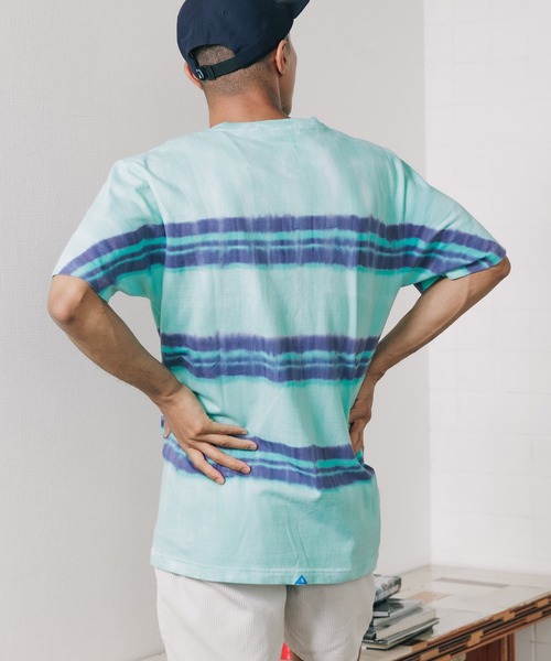 Liberaiders tシャツ Liberaiders/リベレイダース BORDER TIEDYE