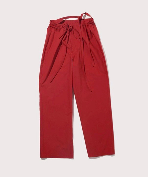 【完売商品】エディットフォールル　VERSO/ヴェルソ EDIT. FOR LULU パンツ 「VERSO/ヴェルソ」Strap Cotton Pants