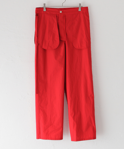 EDIT. FOR LULU パンツ 「VERSO/ヴェルソ」Strap Cotton Pants