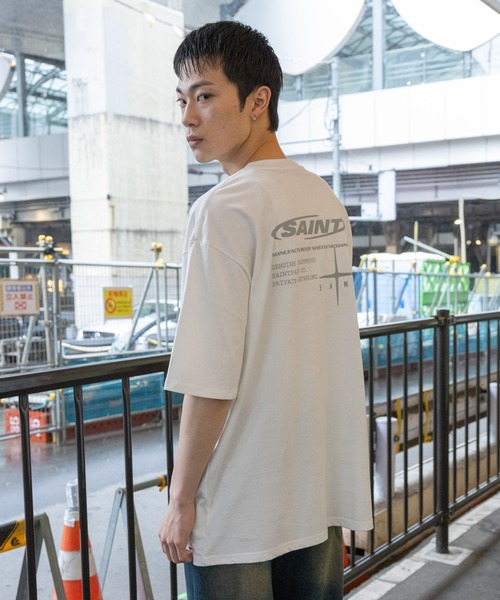 tシャツ 「UNISEX」SAINTPAIN／Twin Pigment T レディース メンズ セール】【UNISEX】SAINTPAIN／Twin Pigment T（Tシャツ